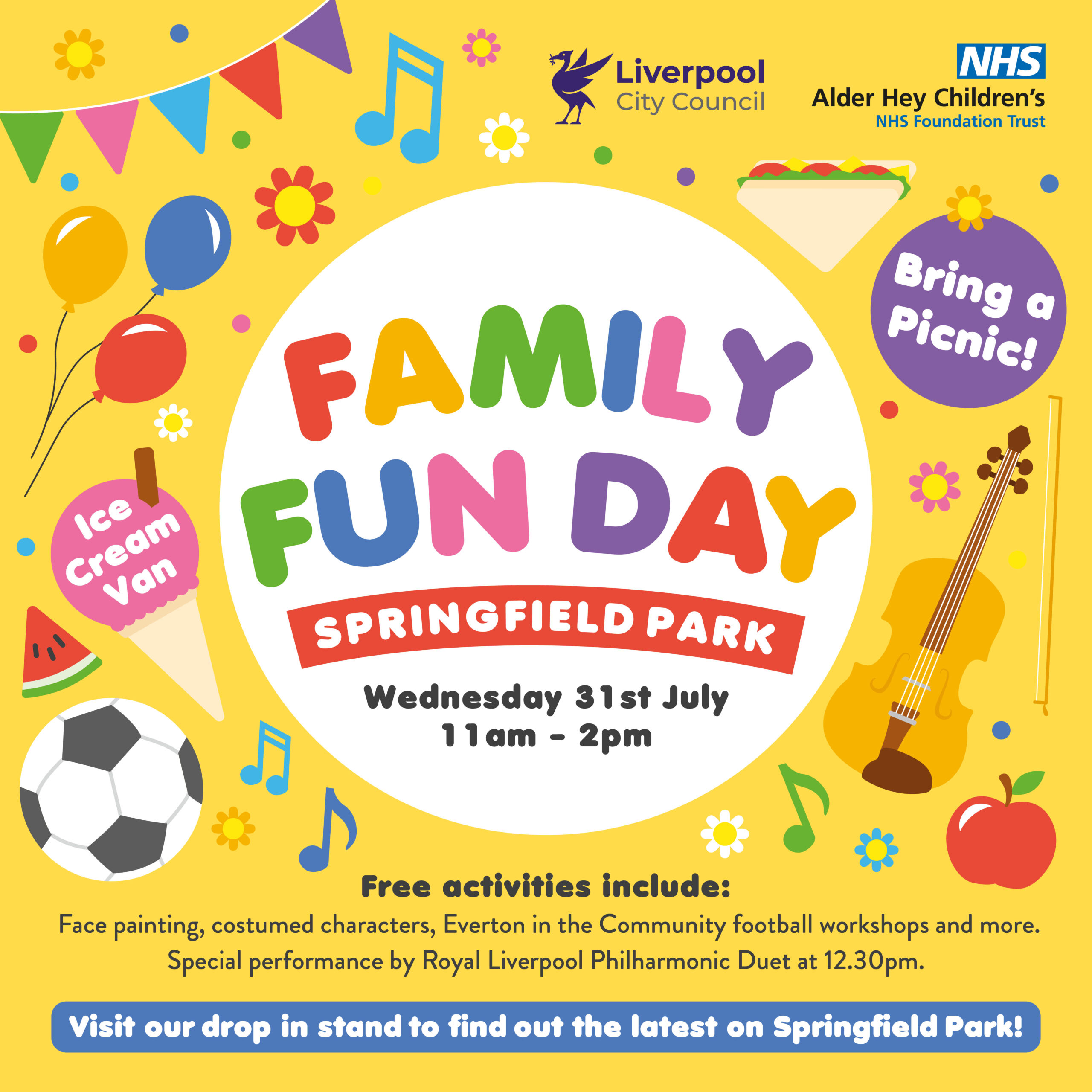 POSTPONED: Springfield Park Family Fun Day - Alder Hey Children's ...