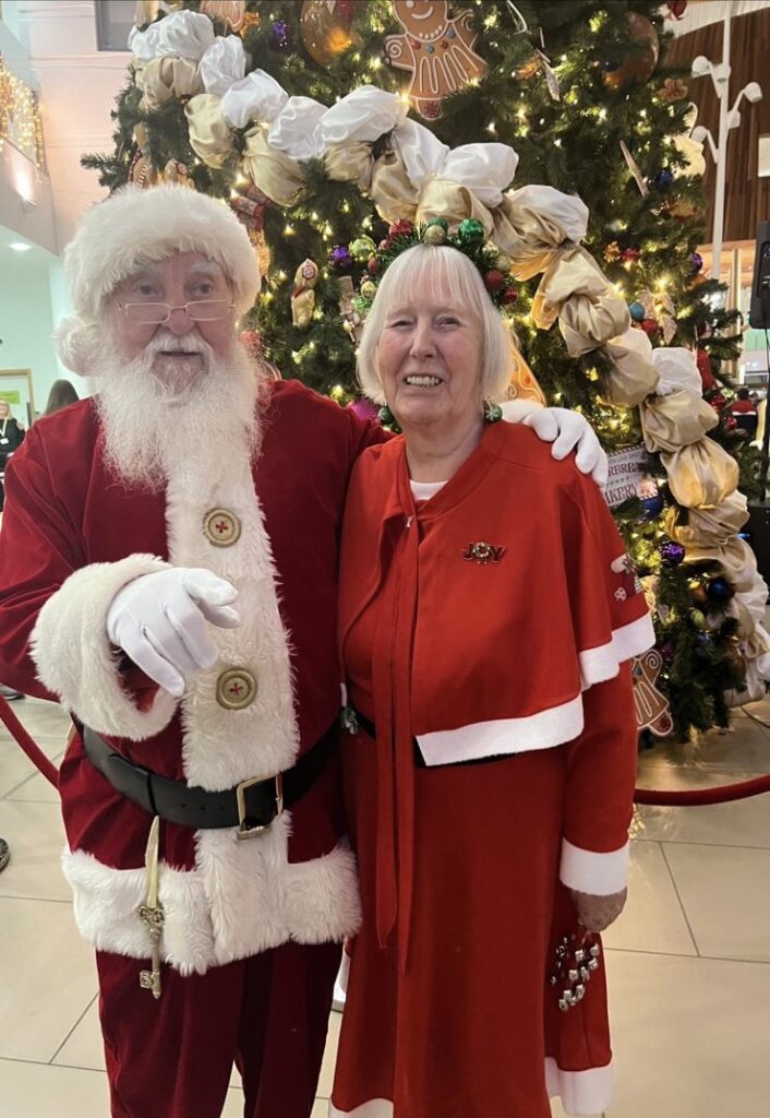 Santa and Mrs Claus