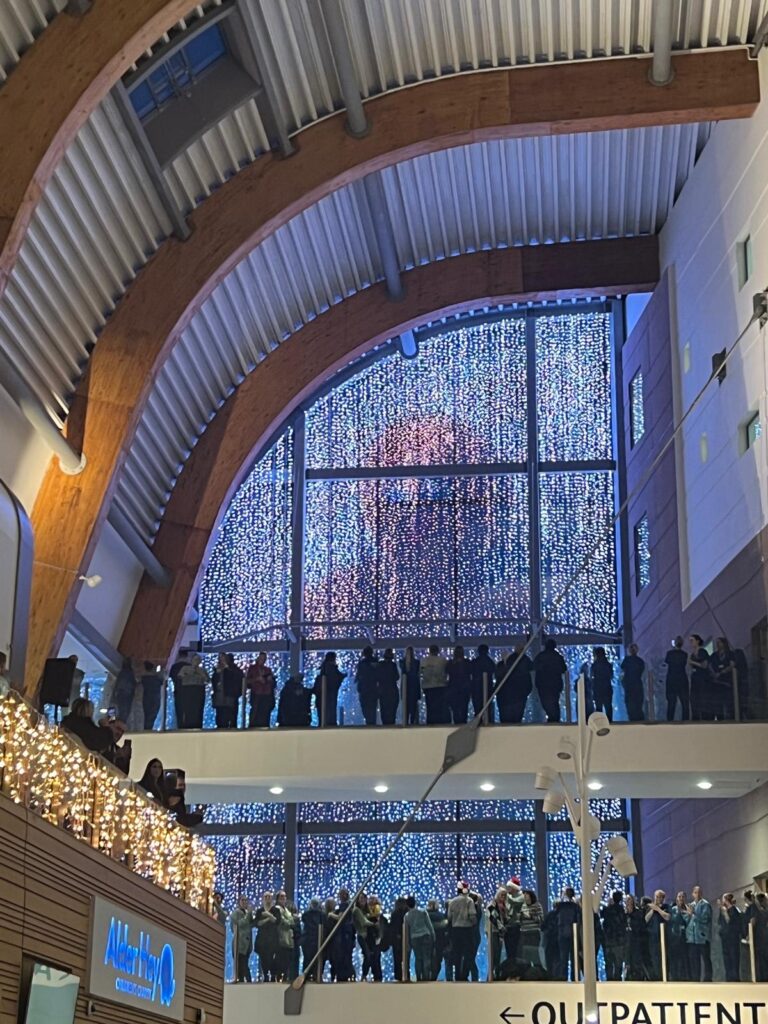 A pic of the amazing lights in Alder Hey