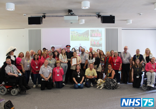 Volunteers at Alder Hey