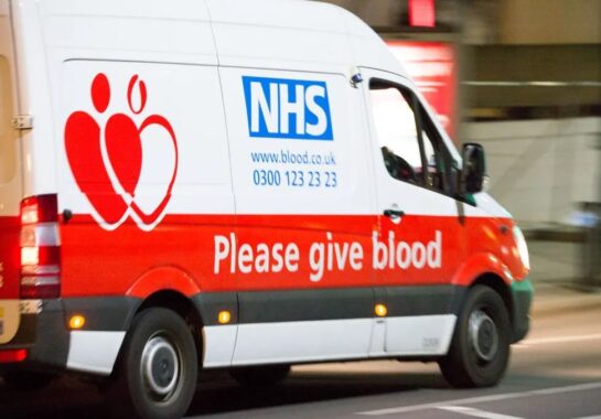 Blood van