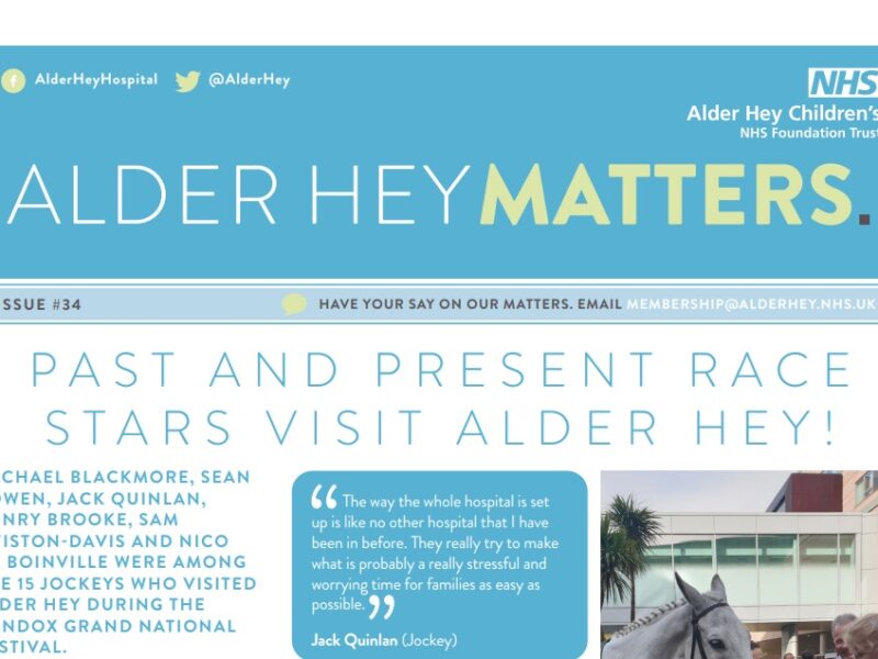 Alder Hey Matters May 2024 screenshot