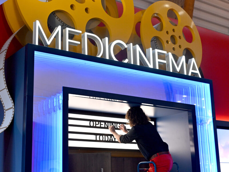 An image of the outside of the Alder Hey MediCinema